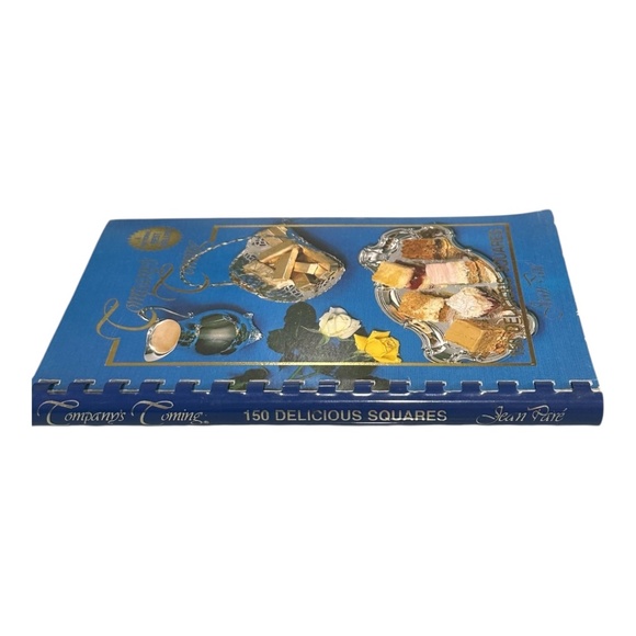 Company’s Coming 150 Delicious Squares Jean Pare Cookbook Spiral Desert Recipe B - Picture 5 of 9